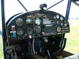 Gazelle instrument panel